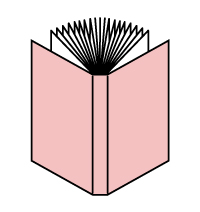 無線綴じのイラスト
