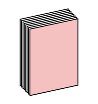 製本なしのイラスト