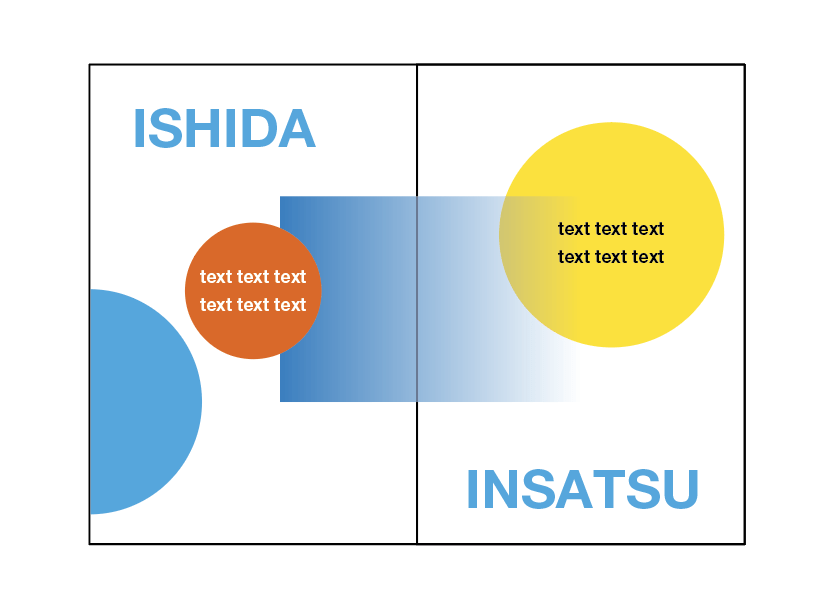 図版が中心のパンフレットを作るソフト