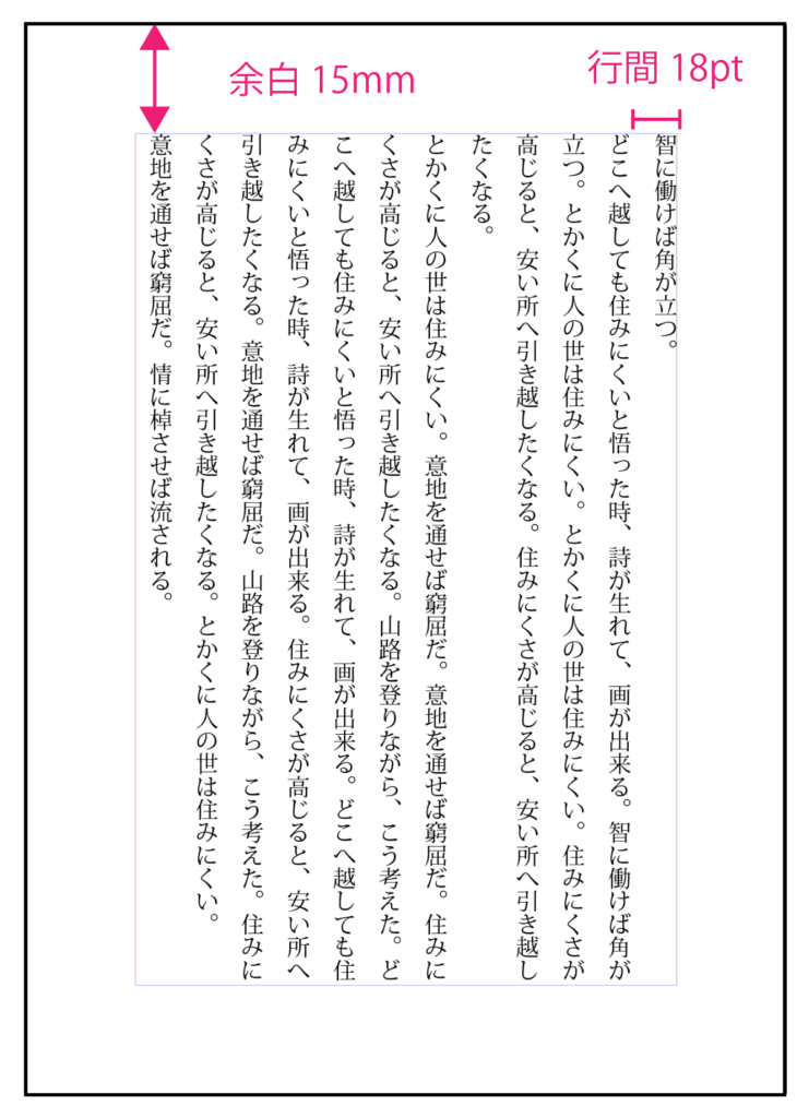 A6の冊子の文字数は？