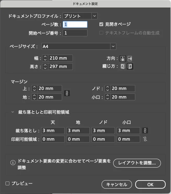 裁ち落とし