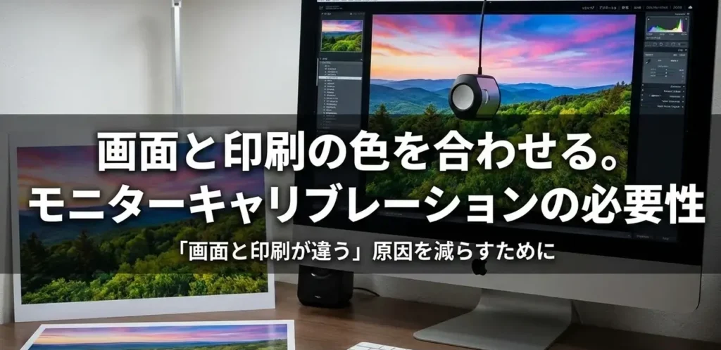 モニターキャリブレーションの必要性とは？「画面と印刷が違う」原因を減らすために