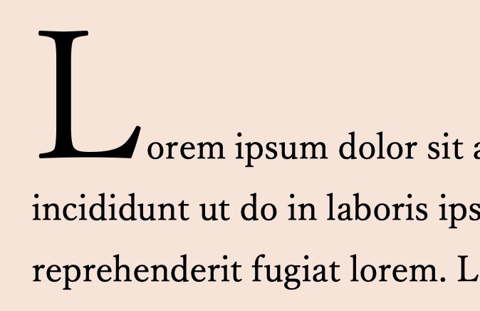 2文字目の前にカーソルを置き、本文1行目で「Shift + 改行」