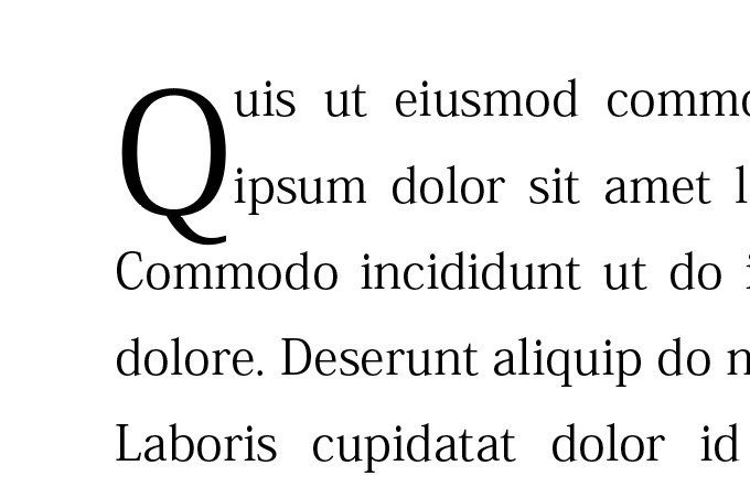 先頭文字が入力した数値だけ下方向に移動