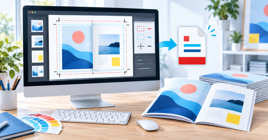 Canva Proで印刷用PDFを書き出す方法｜PDF（印刷用）・トンボ・塗り足し
