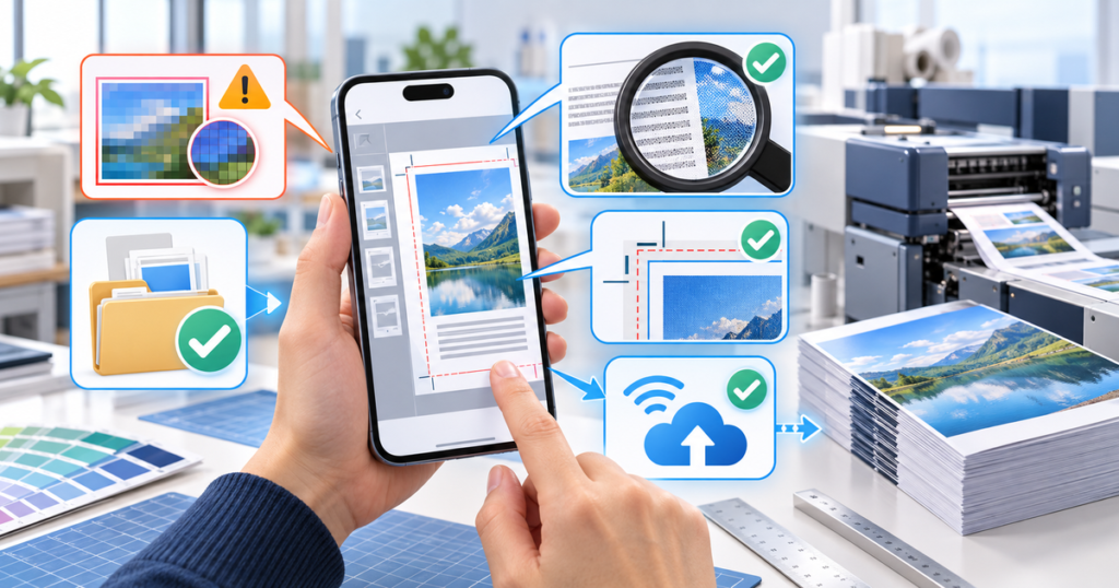スマホだけで入稿するときの注意点｜Canva・SNS画像を印刷に使う前に